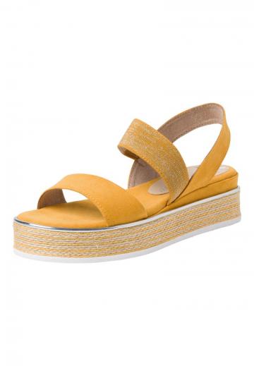 Босоножки на танкетке