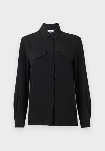 Атласная блузка