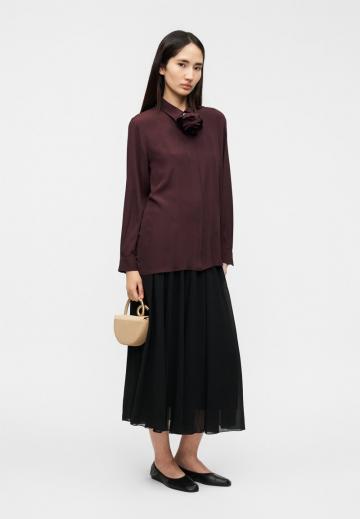 Шелковая блузка