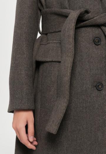 Шерстяное пальто