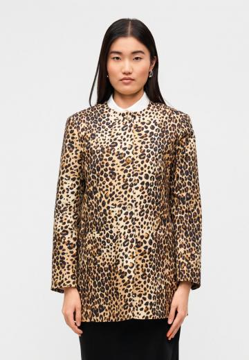 Длинный блейзер