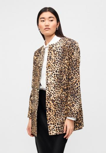 Длинный блейзер