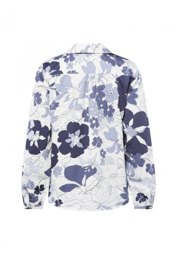 Атласная блузка