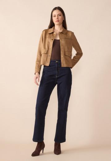 Блейзер с накладными карманами