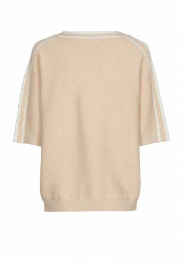 Пуловер с коротким рукавом