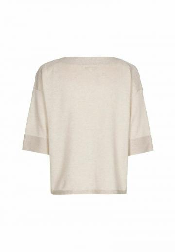 Пуловер с рукавом три четверти