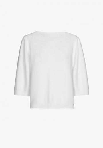 Пуловер с рукавом три четверти