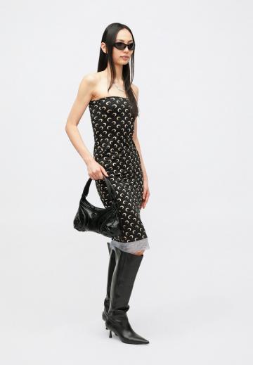 Платье без бретелек