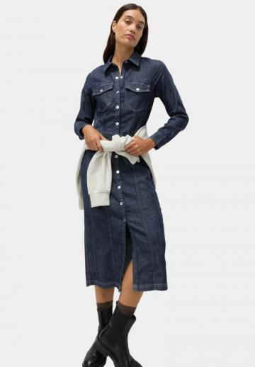 Джинсовое платье