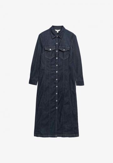 Джинсовое платье