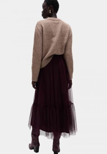 Юбка с воланами