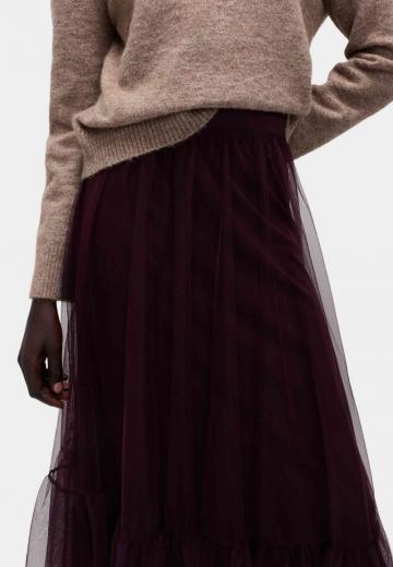 Юбка с воланами