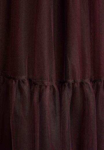 Юбка с воланами