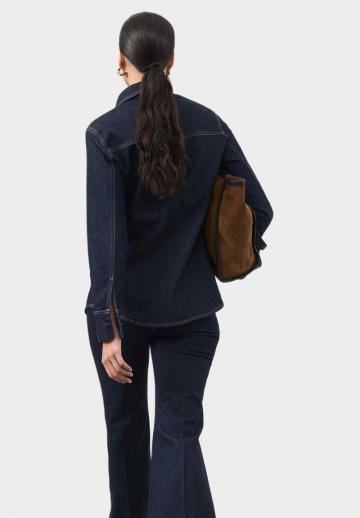 Джинсовая блузка