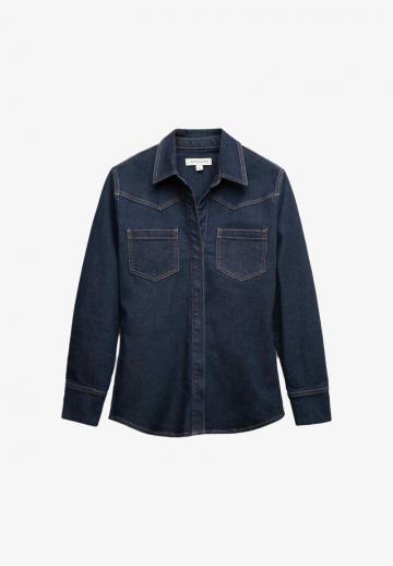 Джинсовая блузка