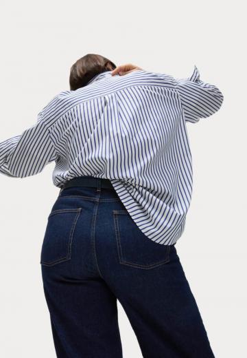 Прямые джинсы