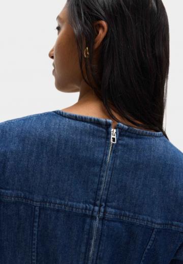 Джинсовое платье