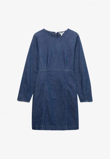 Джинсовое платье