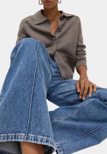 Прямые джинсы