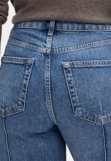 Прямые джинсы