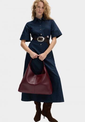 Джинсовое платье