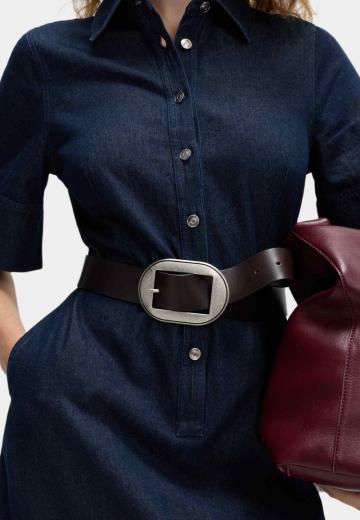 Джинсовое платье