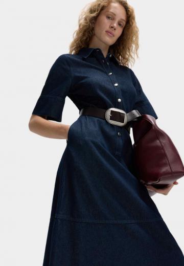 Джинсовое платье