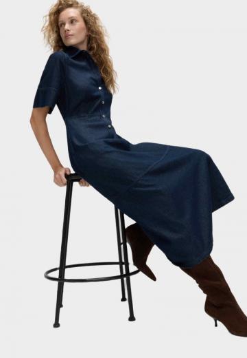 Джинсовое платье