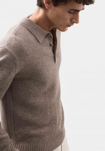 Поло с длинным рукавом