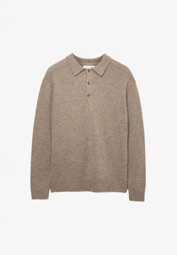 Поло с длинным рукавом