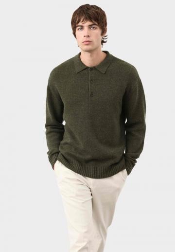 Поло с длинным рукавом