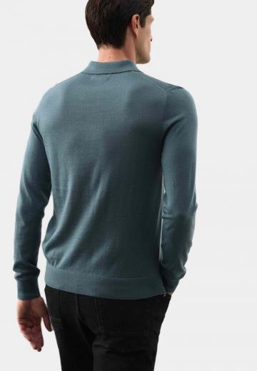 Поло с длинным рукавом