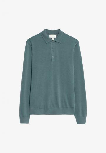 Поло с длинным рукавом