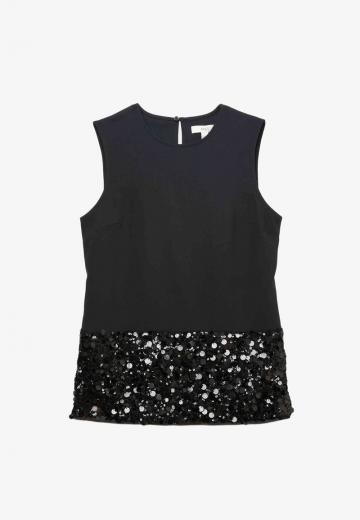 Блузка без рукавов