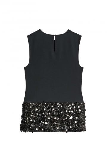 Блузка без рукавов