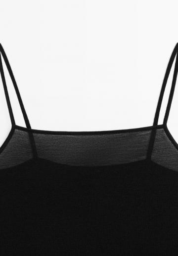 Топ на бретельках