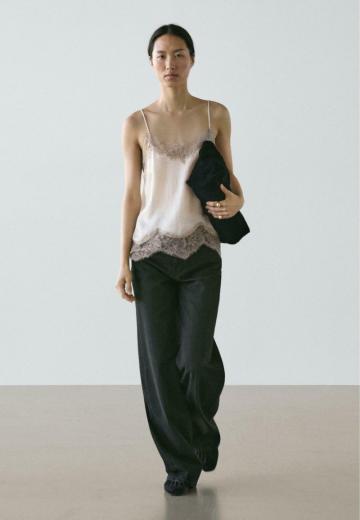 Топ на бретельках