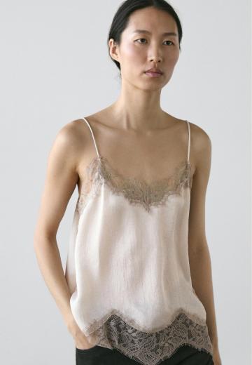 Топ на бретельках