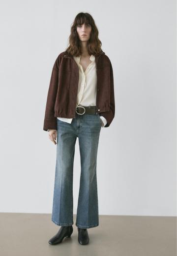 Клешеные джинсы