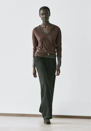 Прямые джинсы