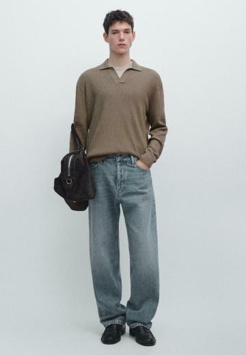 Прямые джинсы