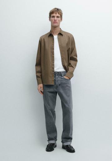 Прямые джинсы