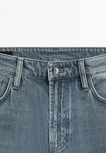 Прямые джинсы