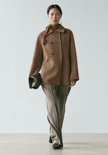 Шерстяное пальто