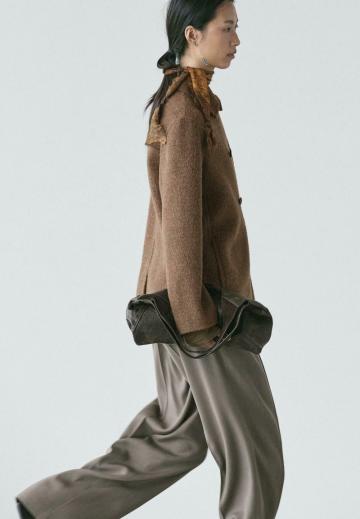 Шерстяное пальто