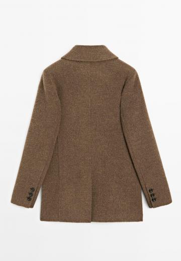 Шерстяное пальто