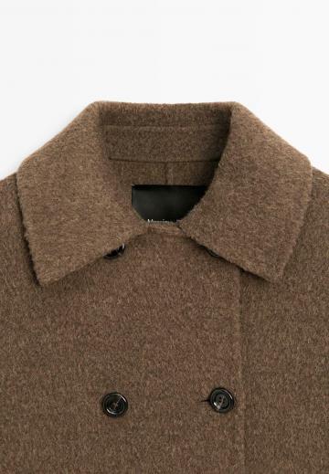 Шерстяное пальто