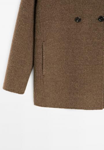 Шерстяное пальто