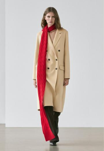 Шерстяное пальто