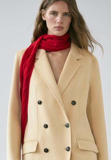 Шерстяное пальто